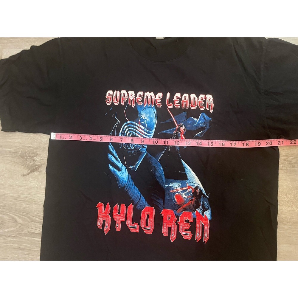 Kylo Ren/Ben Solo Star Wars Rap T-Shirt Medium By Tatooine Traders Black - Picture 4 of 5